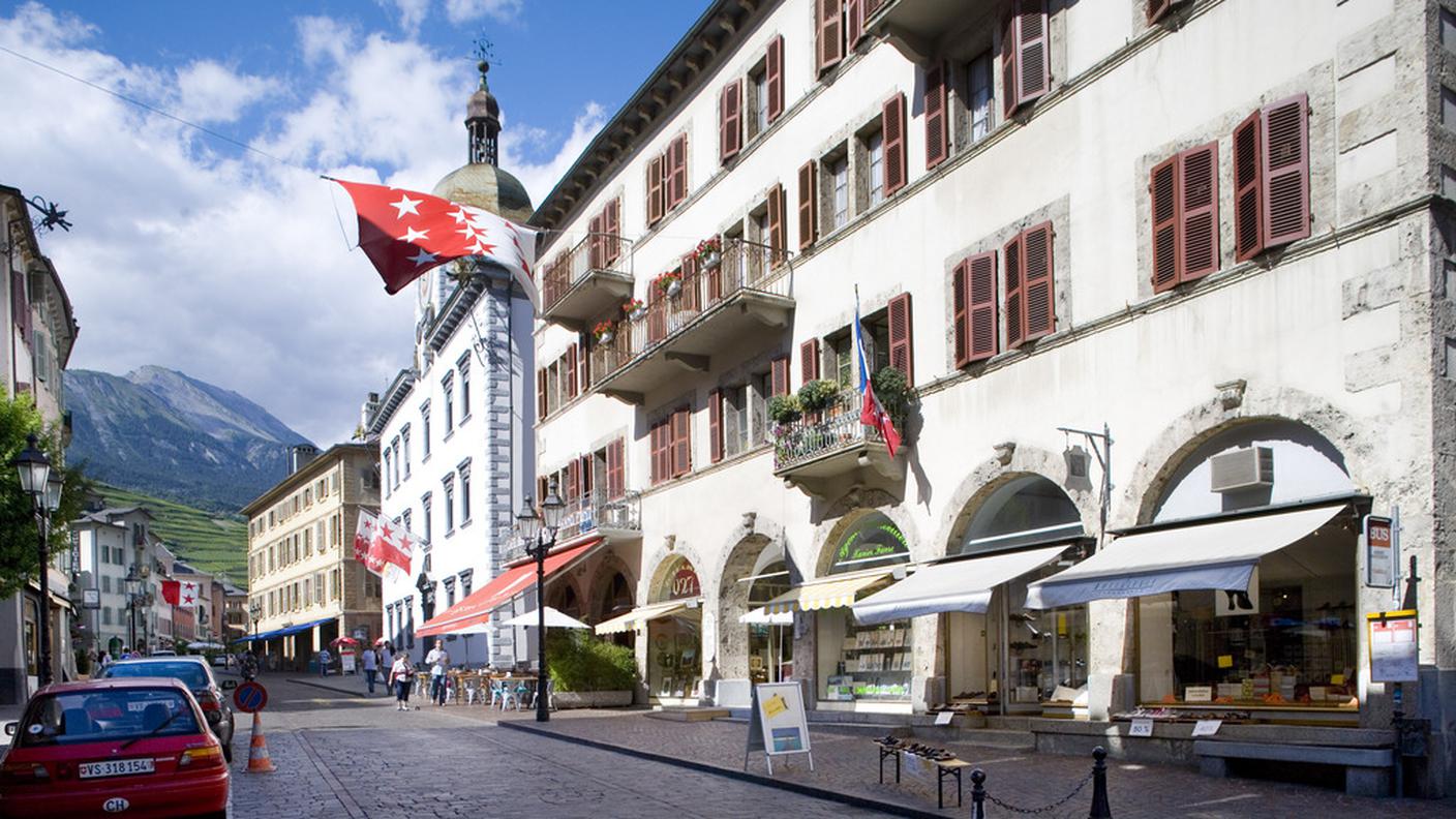 Le strade del centro storico dove circoleranno le due navette