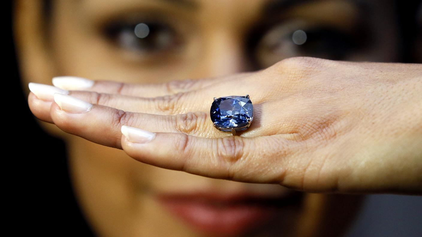 Il magnifico diamante blu