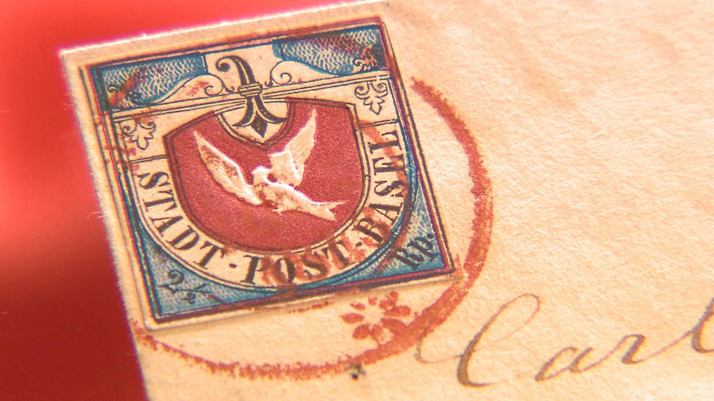 Il primo francobollo a colori mai realizzato compie 170 anni