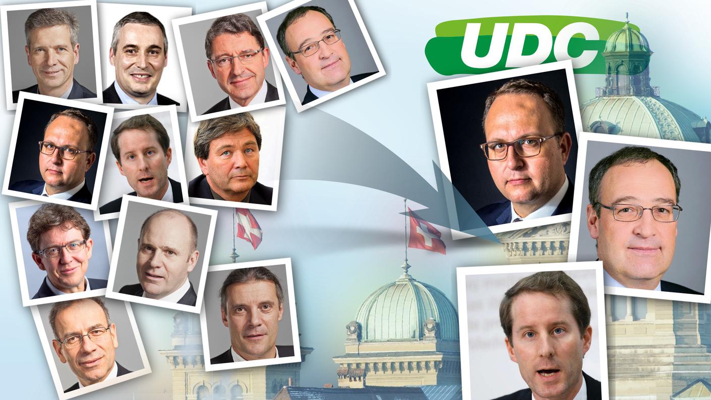 La rosa iniziale dei candidati dopo il 18 ottobre e il "tricket" per il 9 dicembre