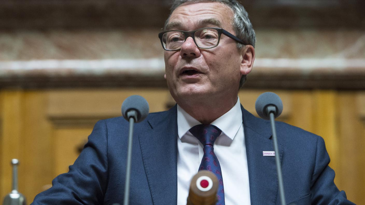 Ruedi Noser, secondo al primo turno a Zurigo