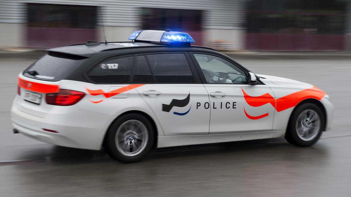 Un intervento della polizia 