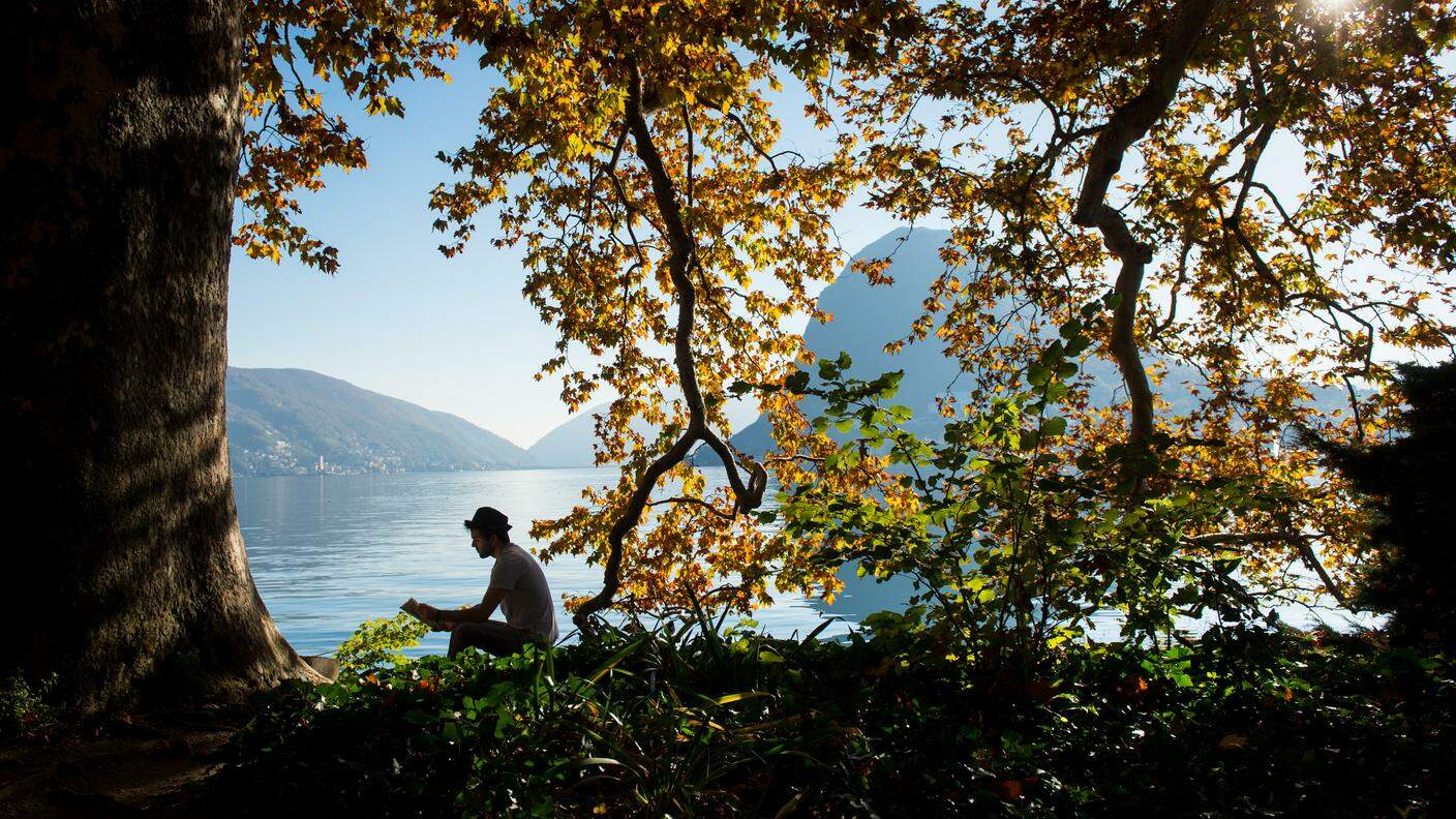 Lugano: autunno al Parco Ciani