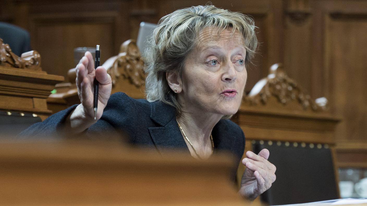 Amnistia: se ne riparlerà con la fine del segreto bancario per i contribuenti svizzeri, ha detto Eveline Widmer-Schlumpf