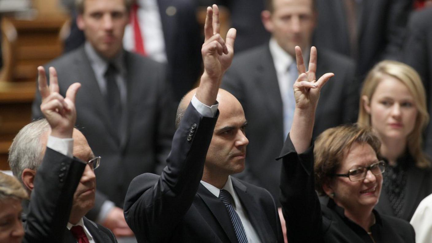 Alain Berset, classe 1972, eletto il 14 dicembre 2011