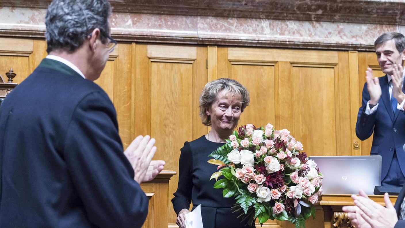 Fiori per Eveline Widmer-Schlumpf