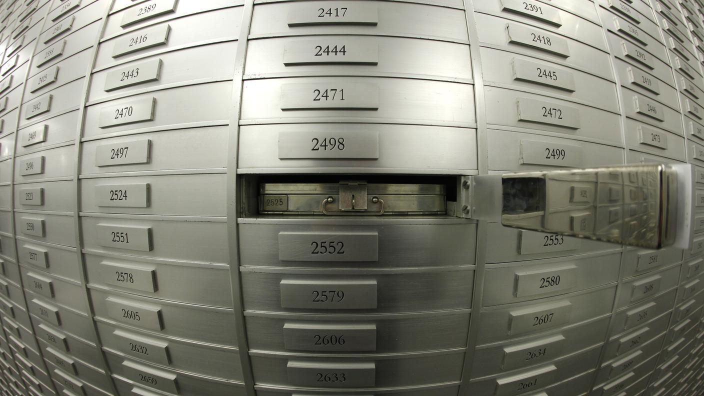Il valore dei ''conti dormienti'' è di 44 milioni di franchi, più 80 cassette di sicurezza
