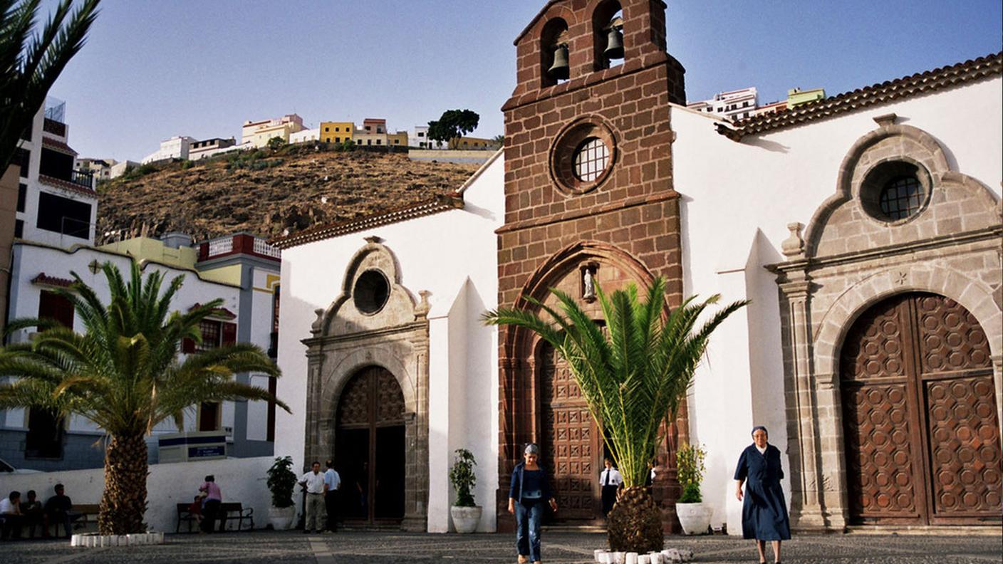 L'isola di La Gomera, nella parte occidentale dell'arcipelago spagnolo