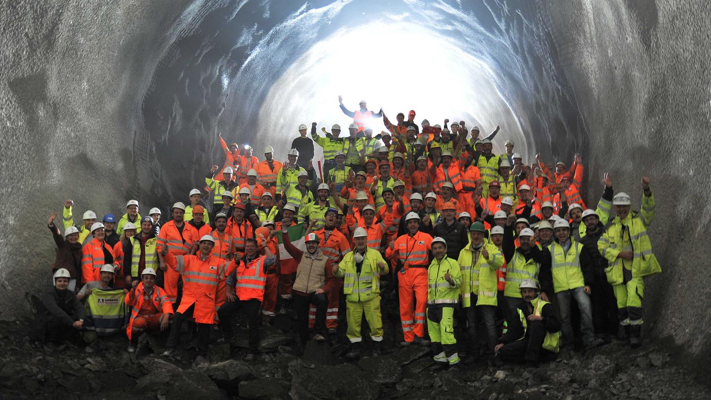 Sul cantiere lavorano attualmente circa 500 persone