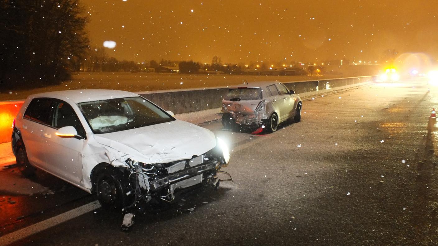 Scontro in autostrada a Wil