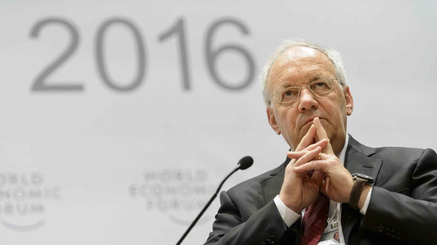 Johann Schneider-Ammann a Davos