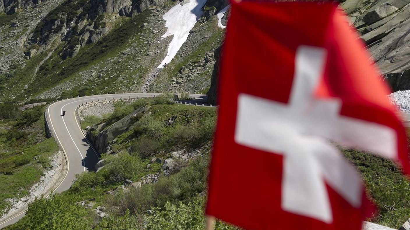 L'area del valico del Grimsel, che sarà attraversata dalla ferrovia