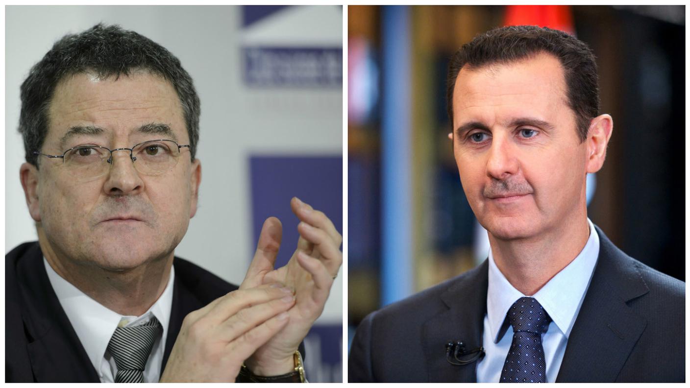 Yves Rossier e Bashar el Assad
