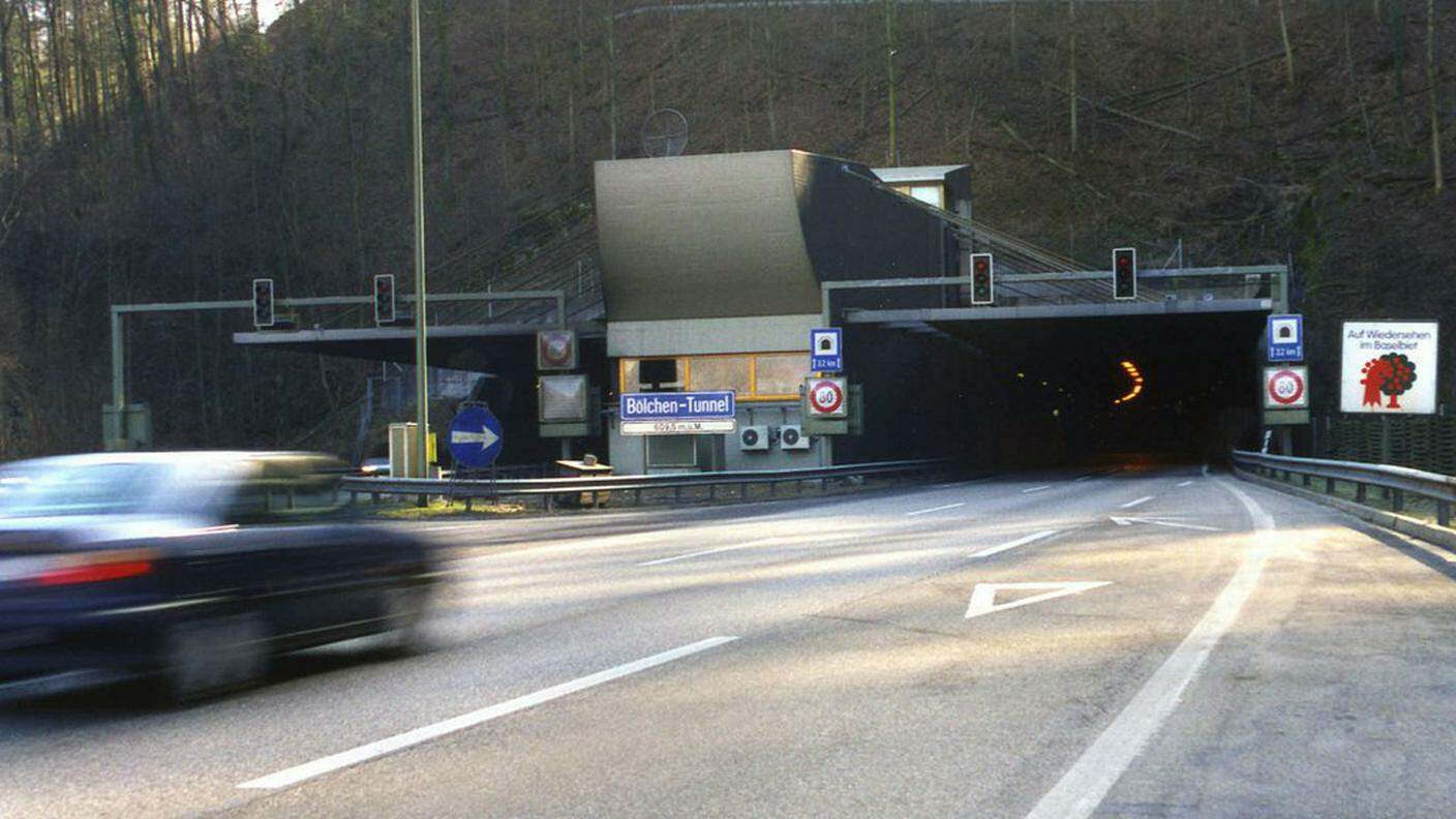 Il tunnel è attraversato nelle due direzioni da 55'000 veicoli al giorno