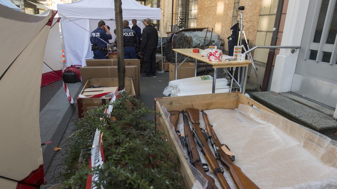 L'intervento delle forze dell'ordine