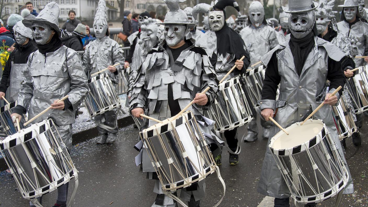 Un'immagine del corteo di mercoledì