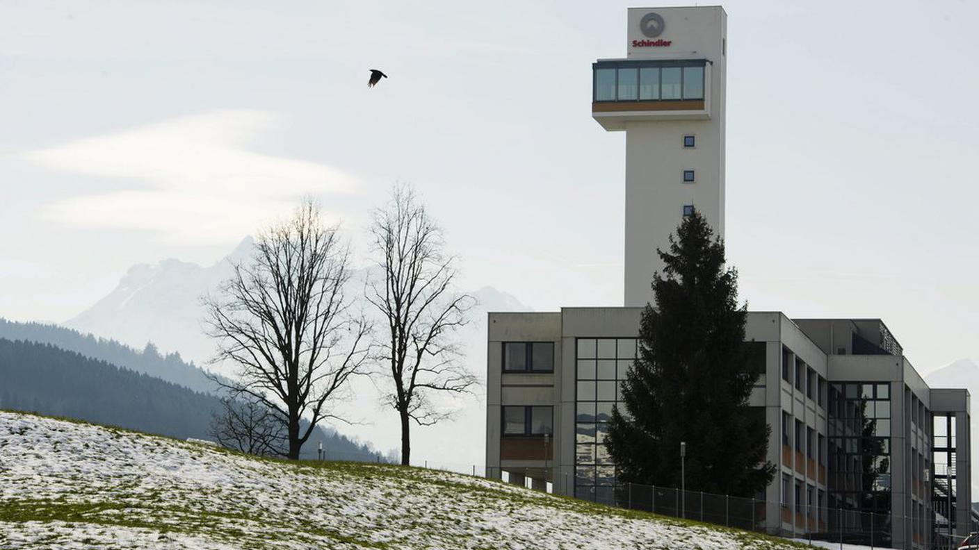 Uno degli stabilimenti nella campagna lucernese
