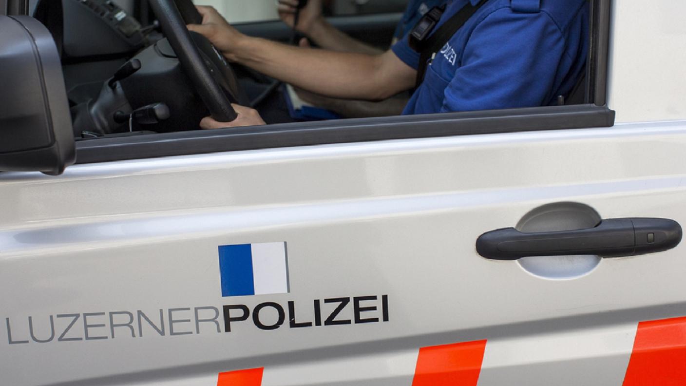La polizia lucernese non ha faticato per arrestare il ragazzo