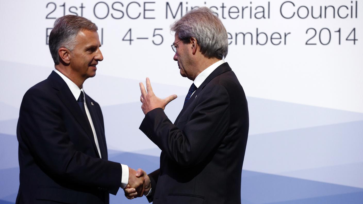 Gentiloni e Burkhalter si sono già incontrati più volte di recente