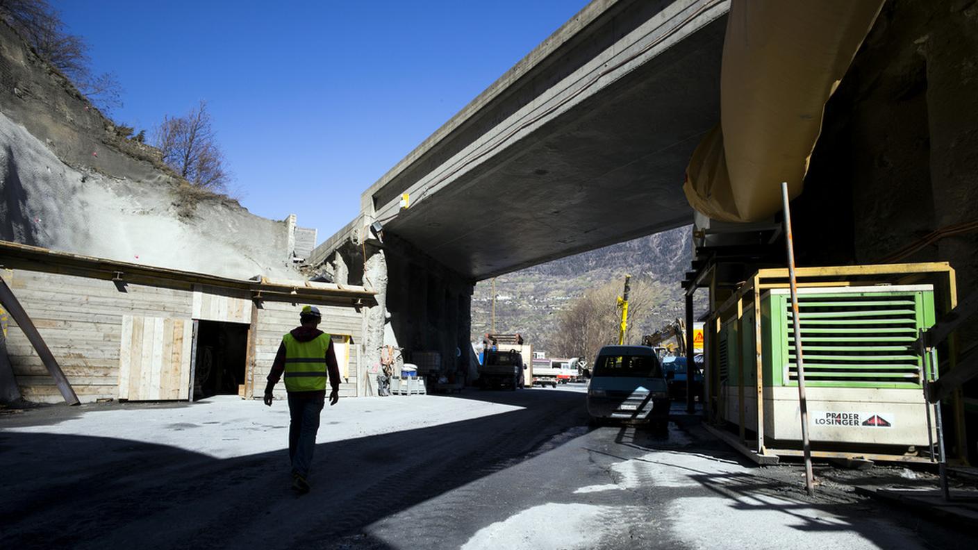 A9, si costruisce la circonvallazione di Visp