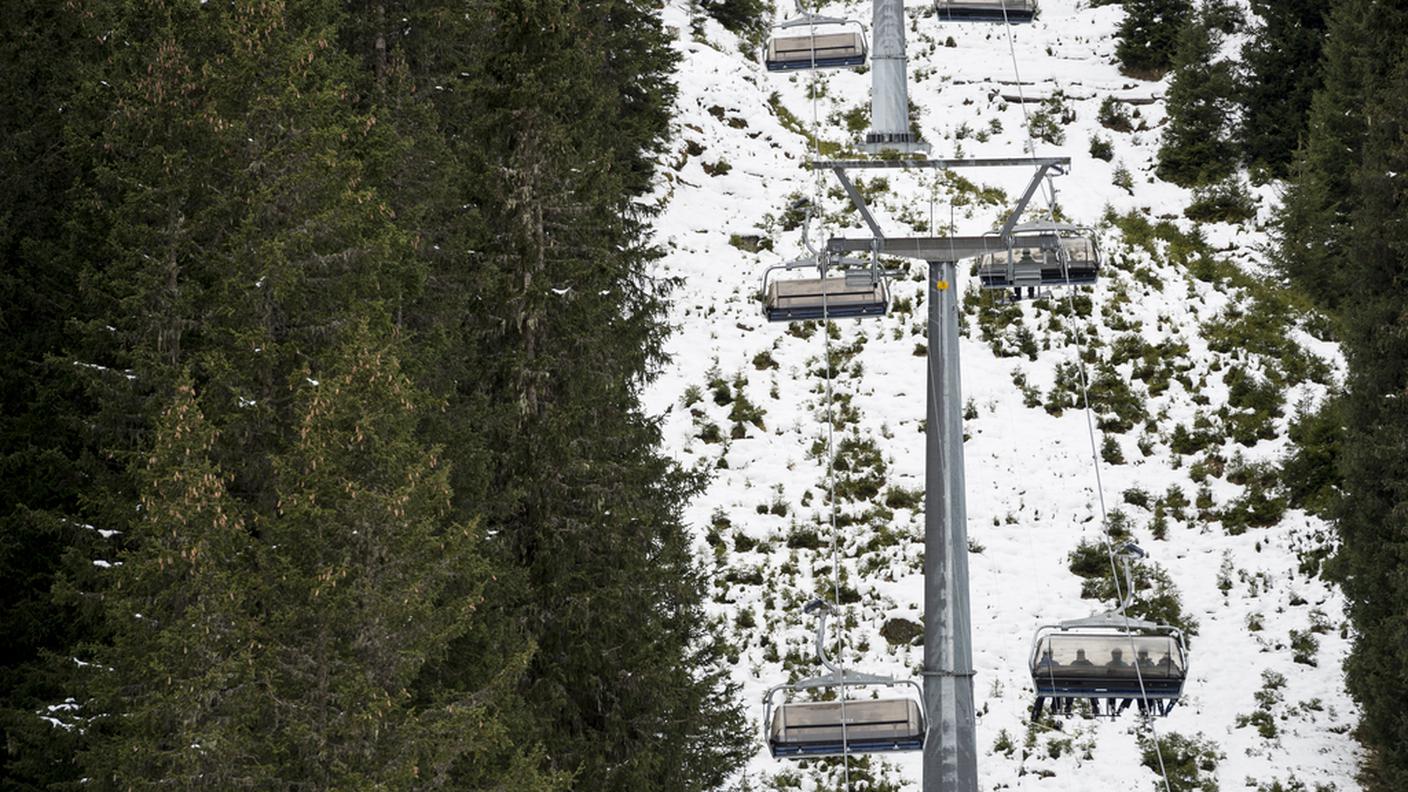 La neve si è fatta attendere