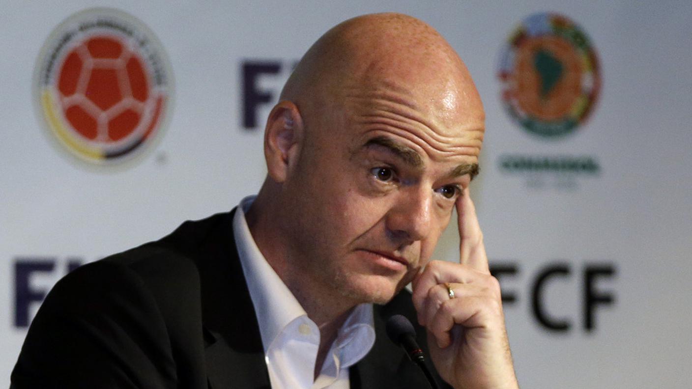 L'attuale presidente della FIFA, Gianni Infantino