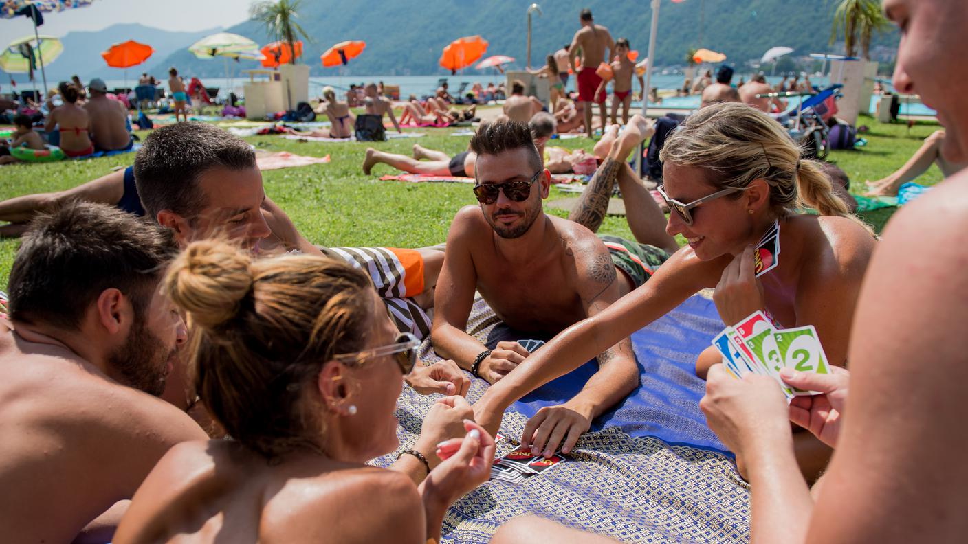 Bella l'estate, al lido di Bissone...