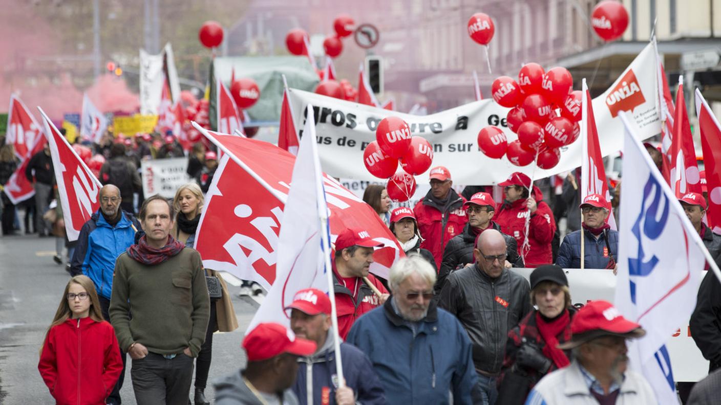 La manifestazione di Ginevra si è svolta senza incidenti