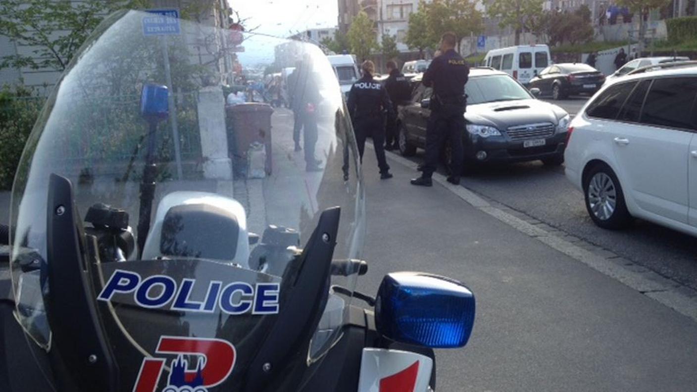L'intervento è scattato nell'Avenue de Morges