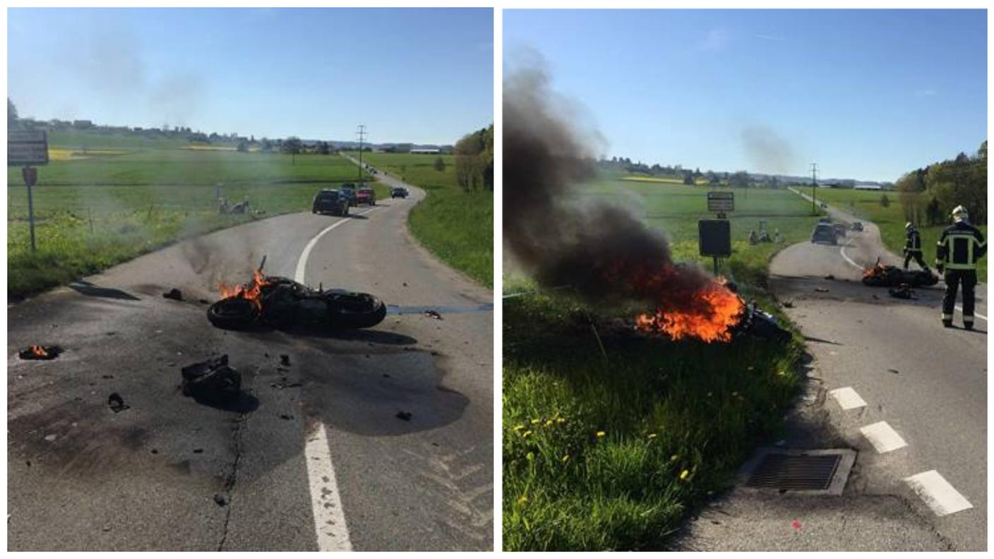 Entrambe in fiamme