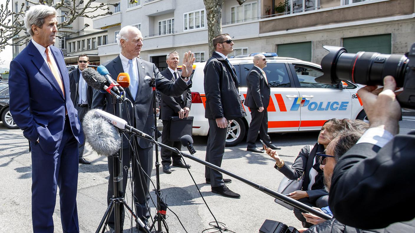 John Kerry a Ginevra ha visitato a sorpresa De Mistura, contribuendo allo sconvolgimento dei piani
