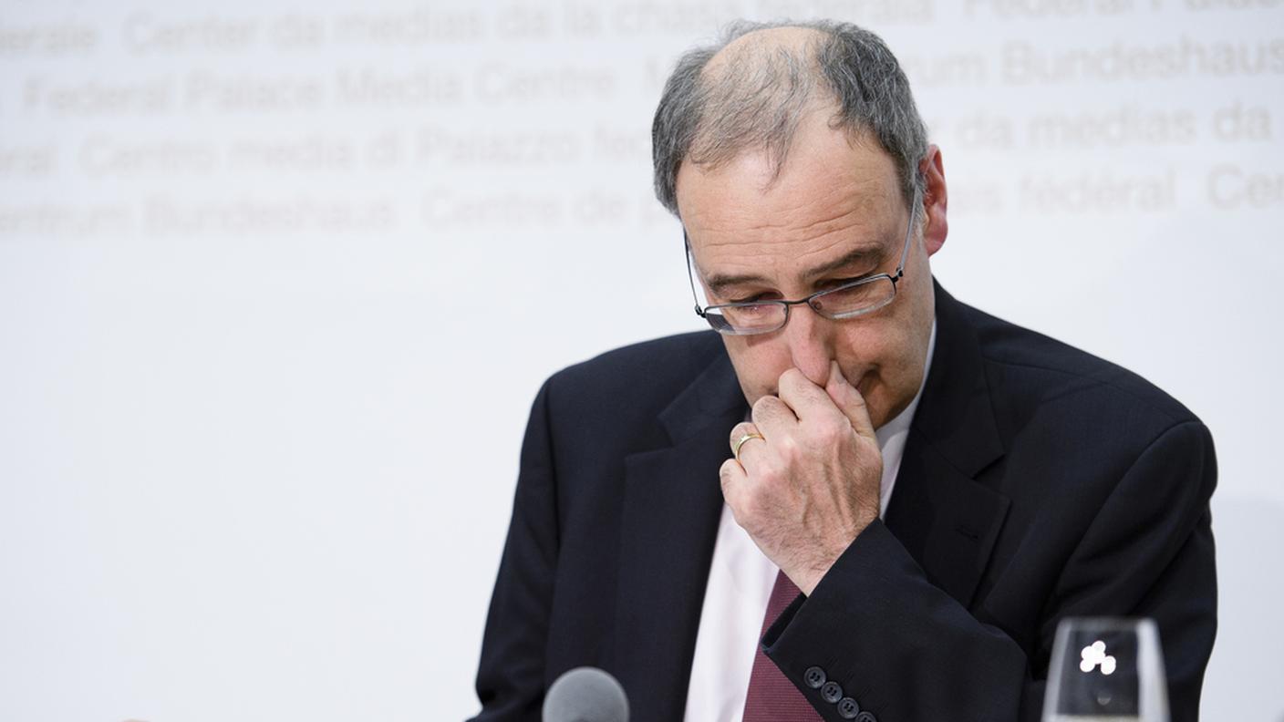 Guy Parmelin ha convocato la stampa dopo le rivelazioni del Blick