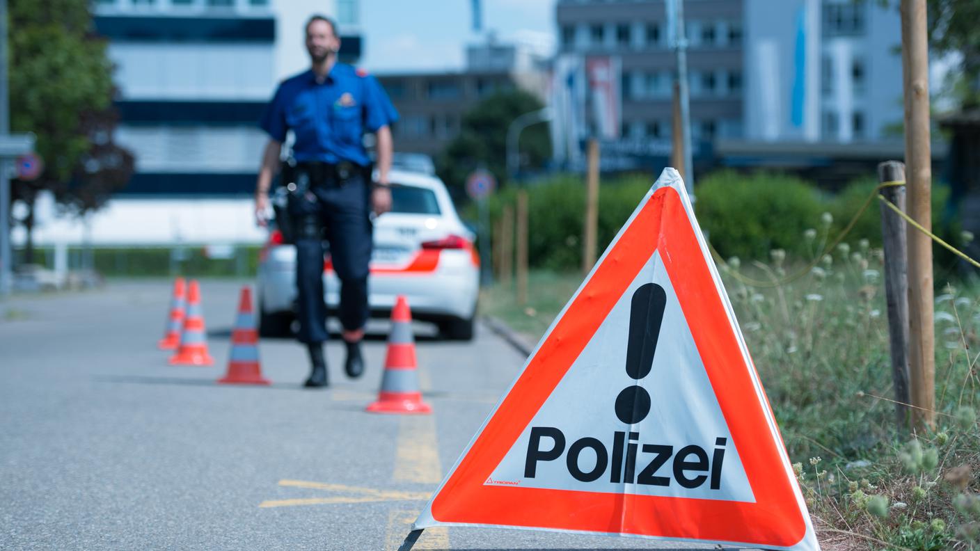 L'uomo è fuggito dal controllo compiuto dalla polizia zurighese