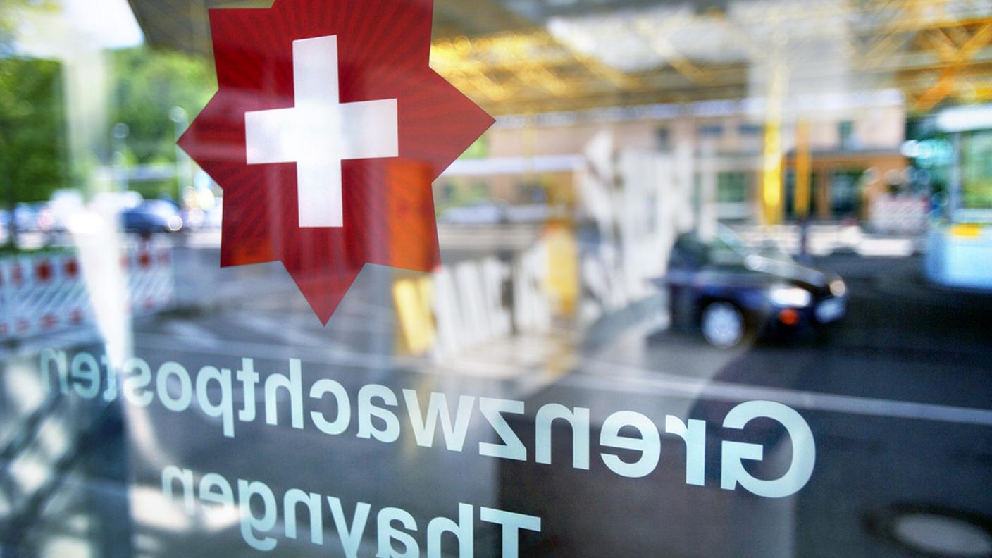 Il posto di confine di Thayngen, nel canton Sciaffusa