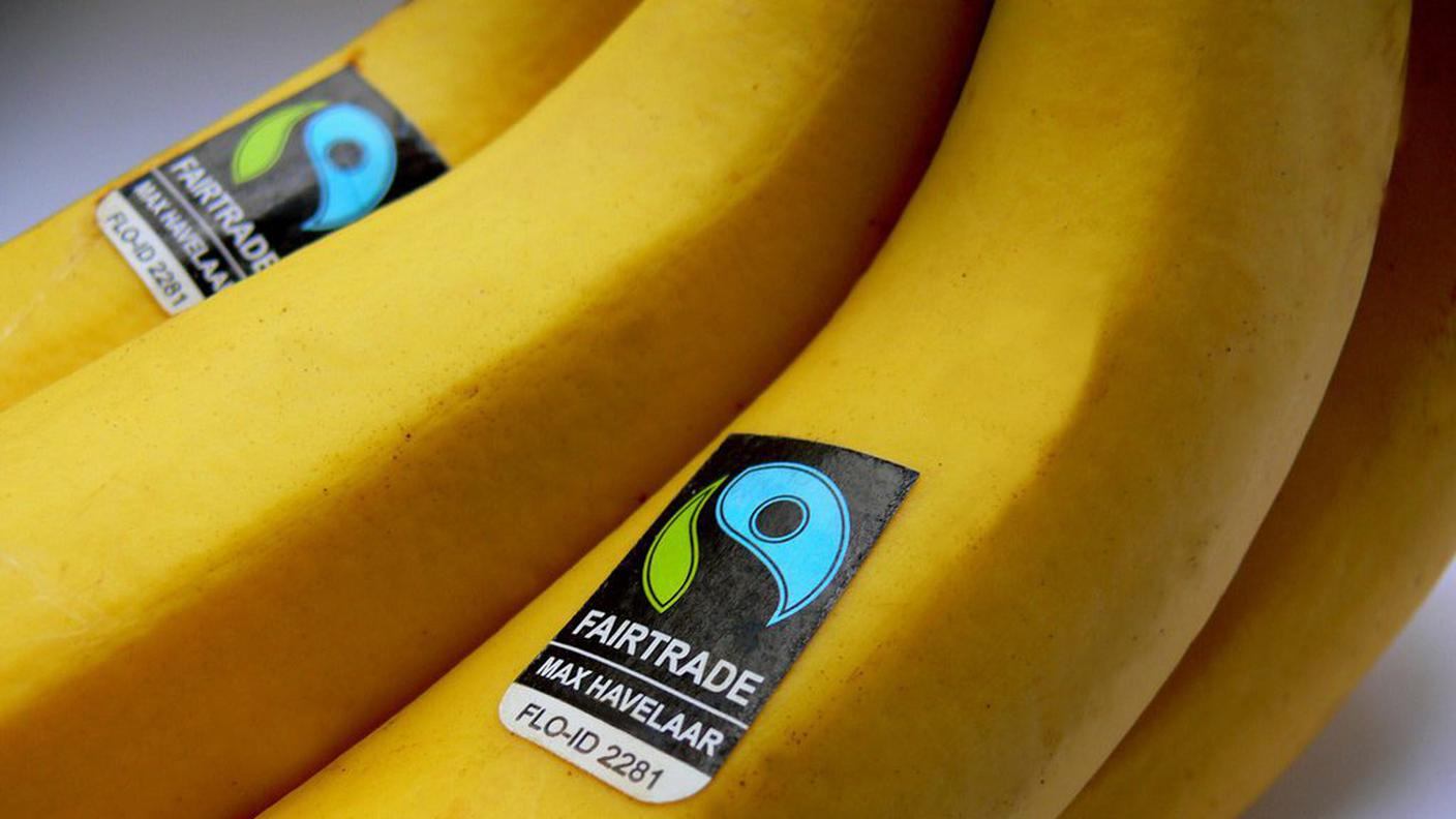 Una banana su due acquistata in Svizzera è "solidale"