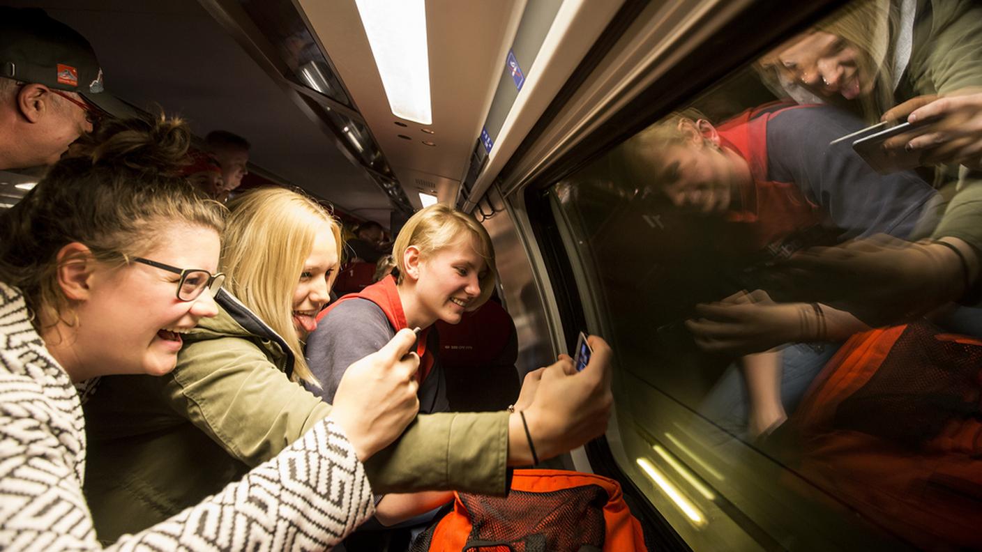 Selfie nel tunnel