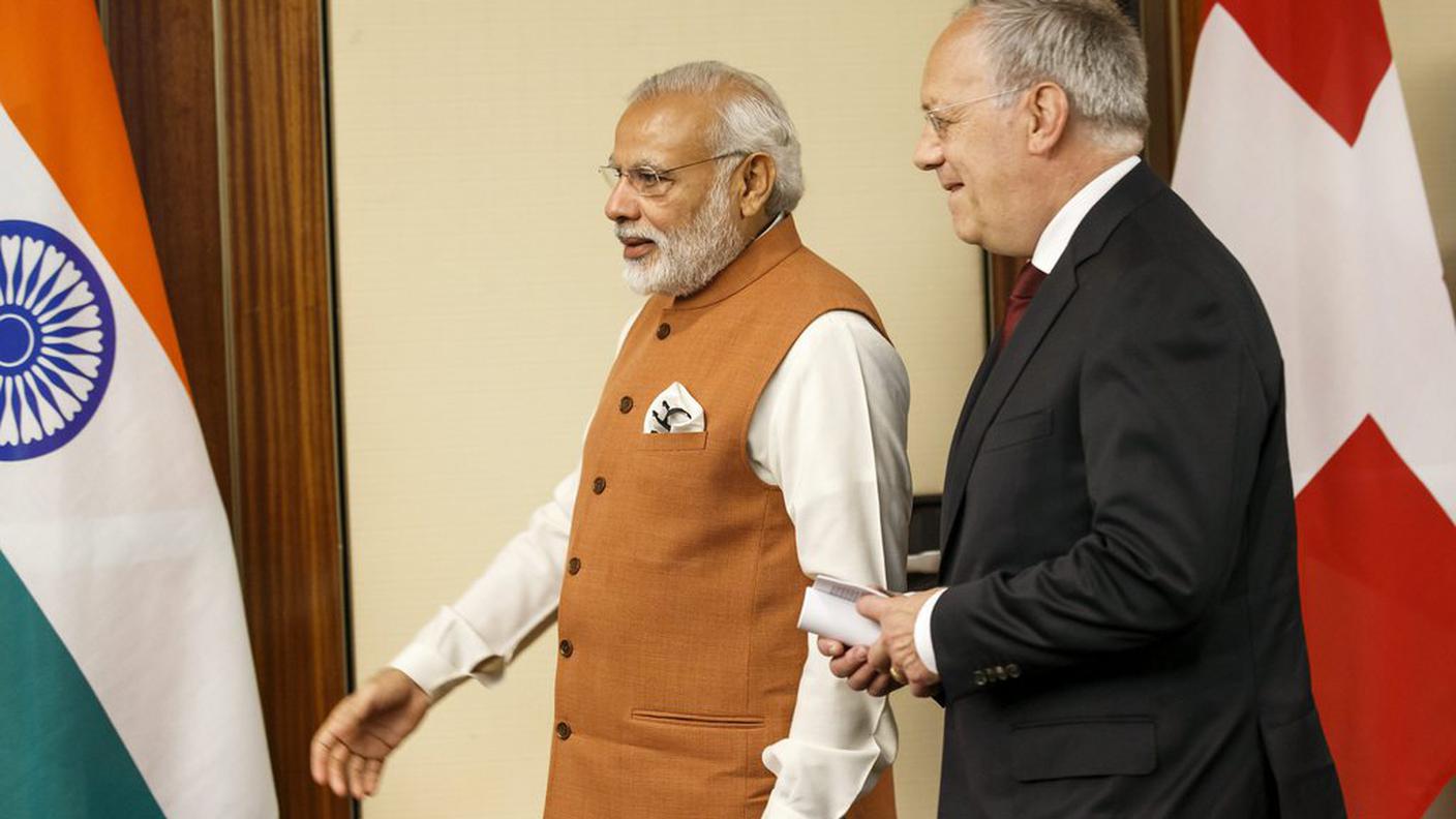 Modi e Schneider-Ammann