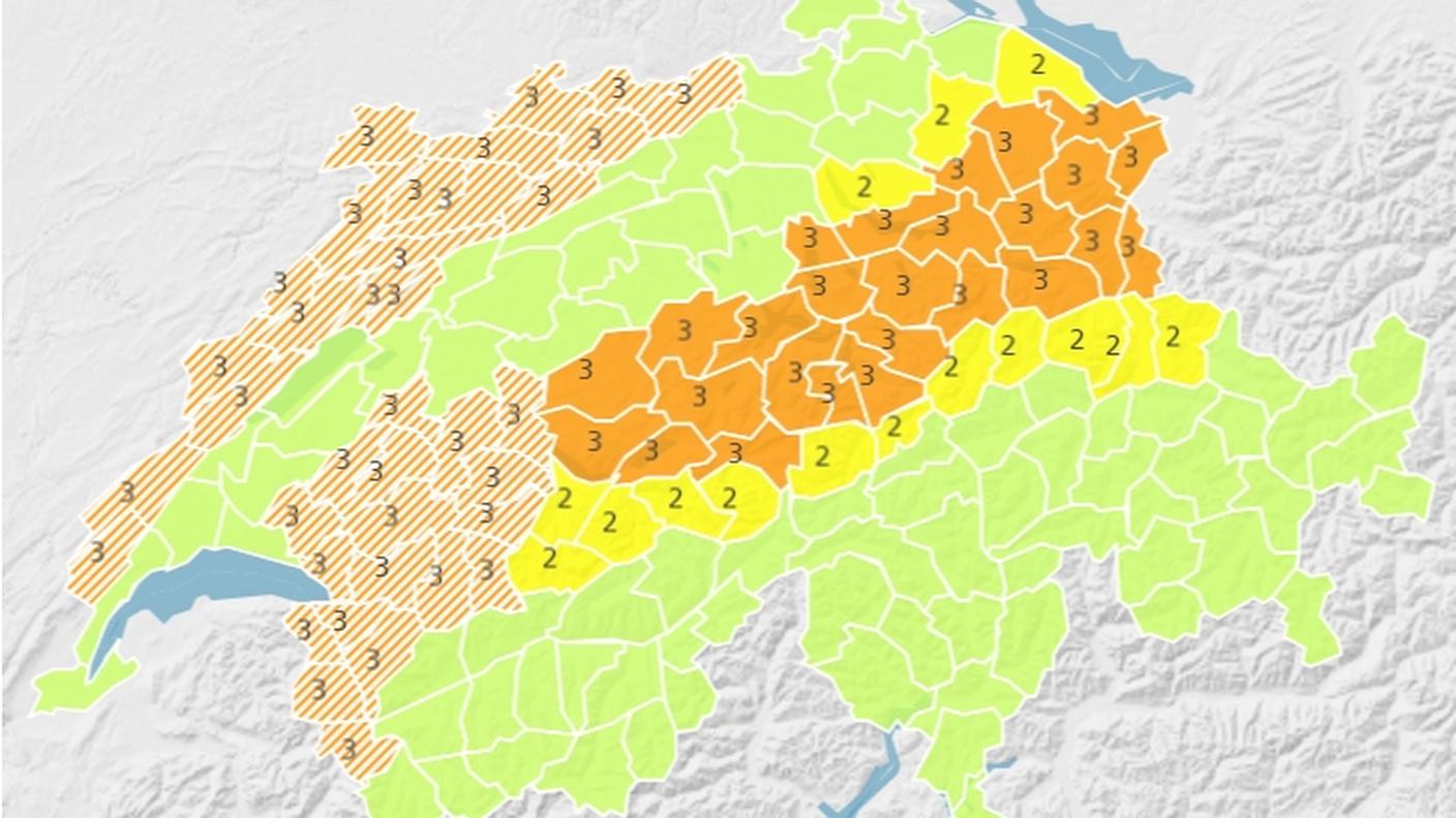 Tra temporali e piogge minacciano in particolare Prealpi centrali e orientali