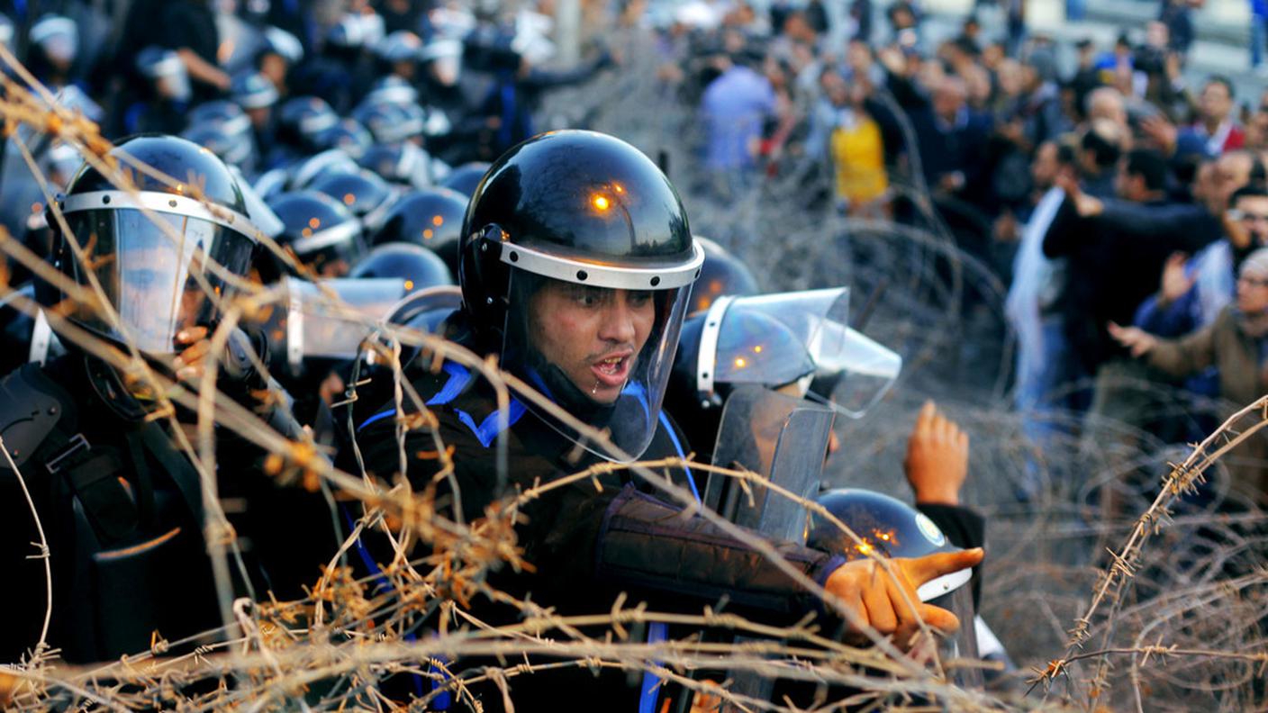 Egitto Cairo scontri rivoluzione 25.1.13.JPG