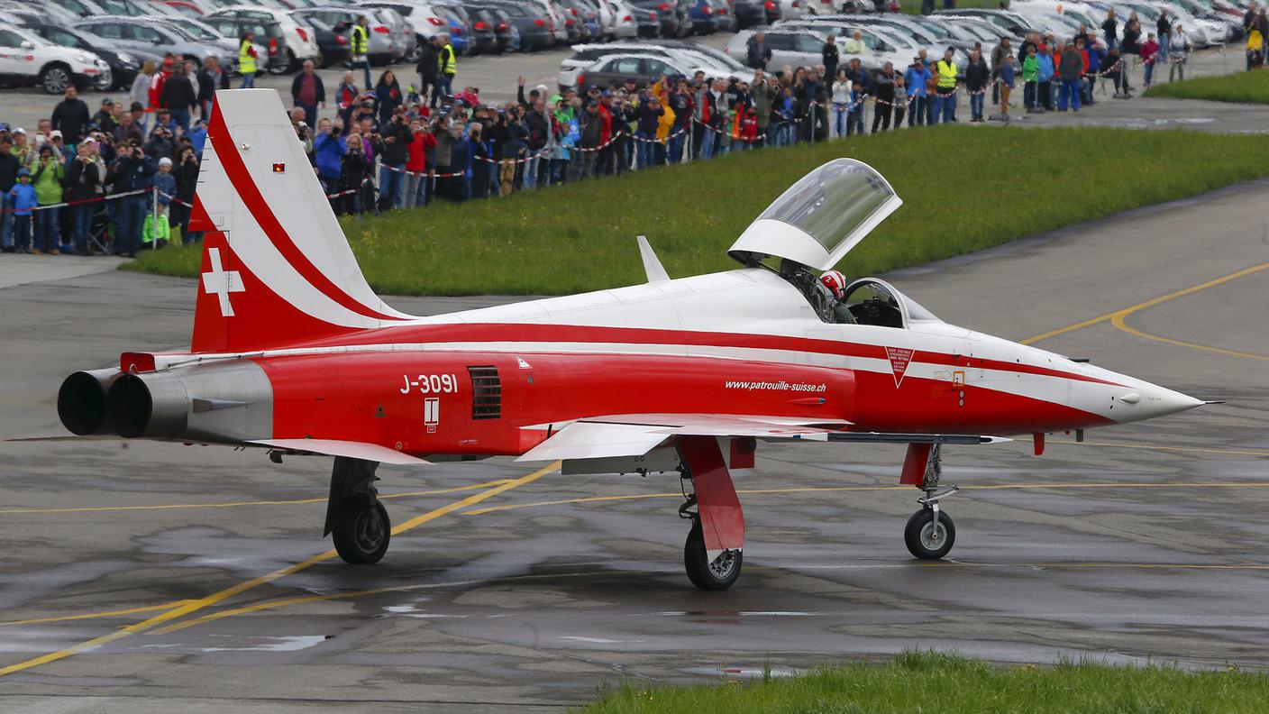 Un Tiger della Patrouille Suisse vale almeno 1,5 milioni di franchi