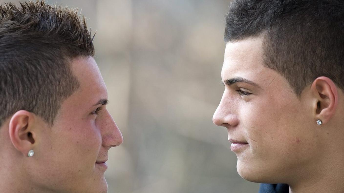 Granit (a destra) e Taulant Xhaka