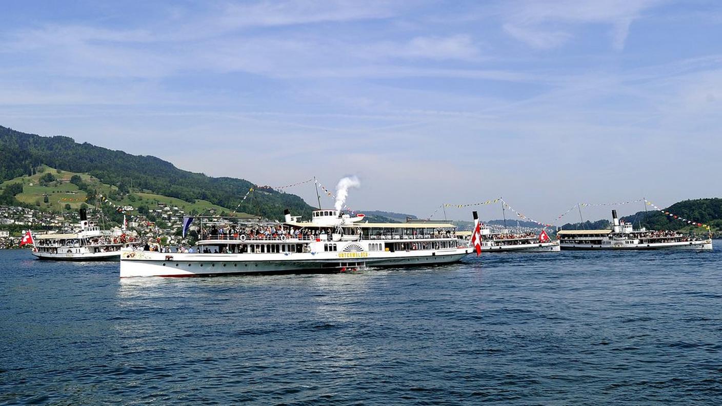 A tutto vapore sul Lago dei Quattro Cantoni