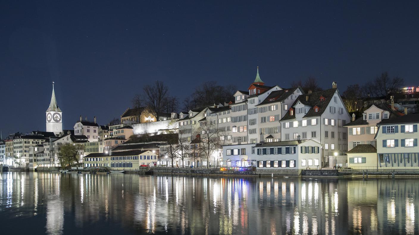 Zurigo vista dalla Limmat