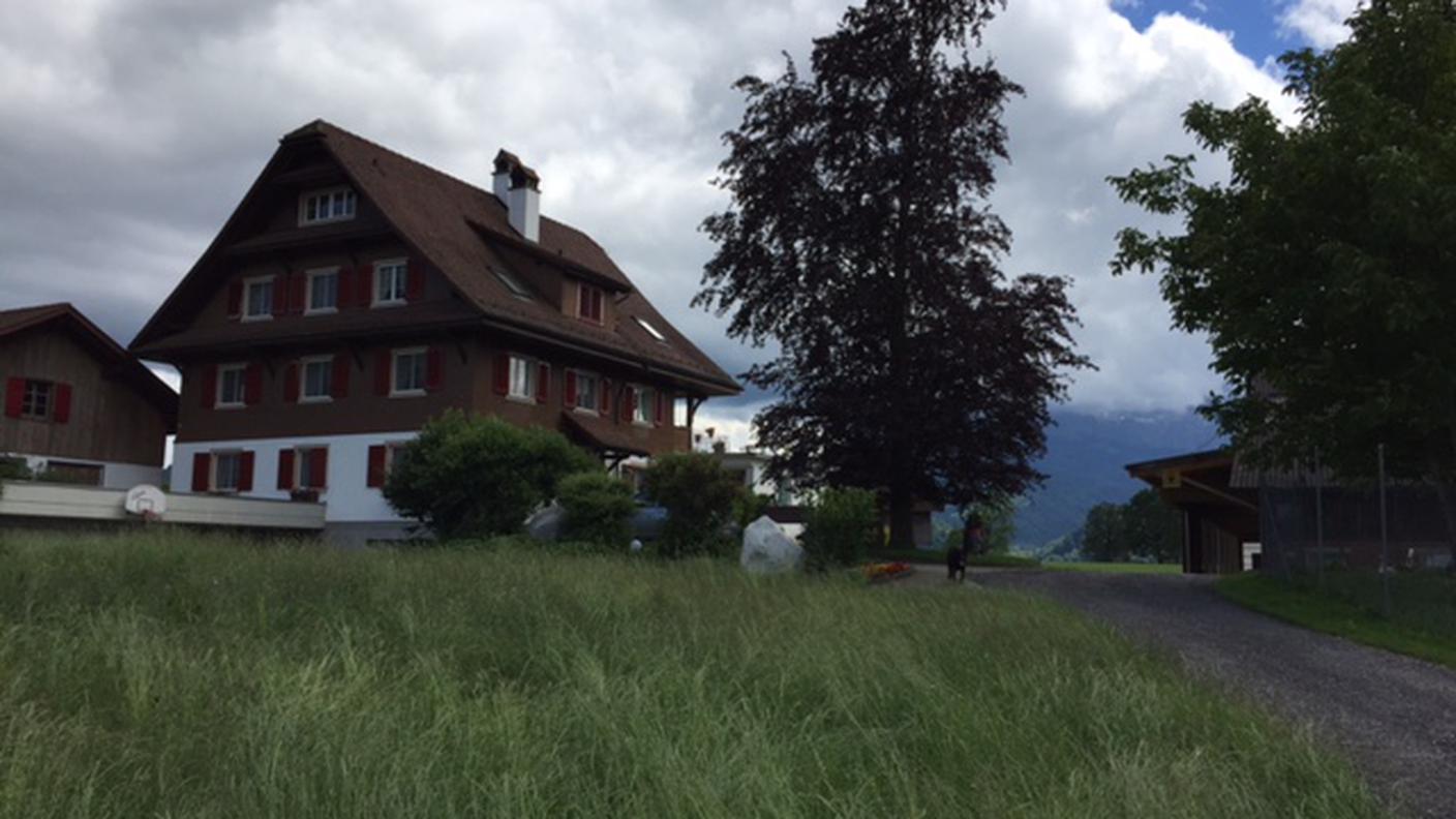 L'azienda agricola della famiglia Bucher a Littau