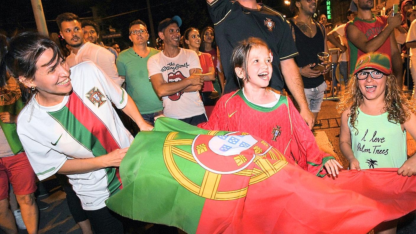 Festeggiamenti a zurigo domenica notte