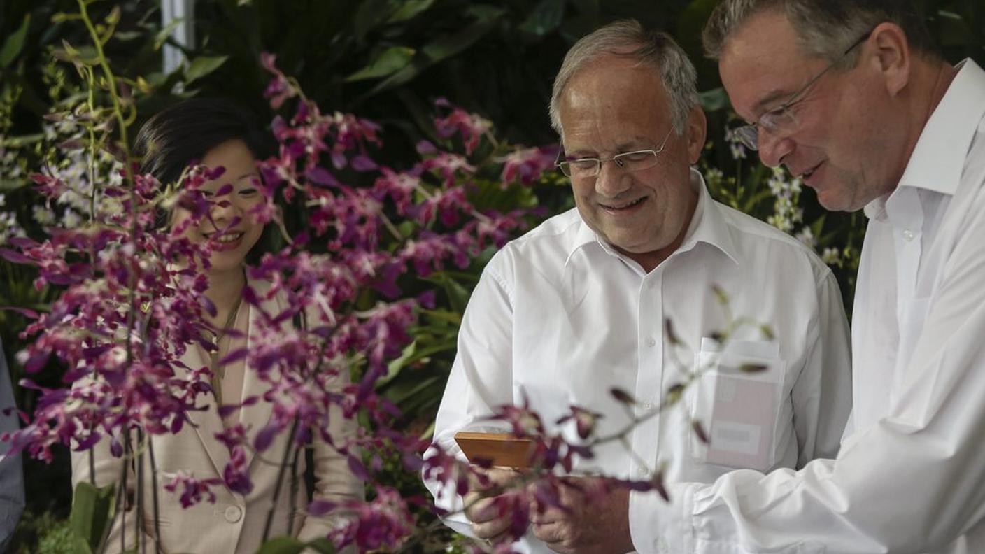 A ogni presidente in visita viene dedicata una specie di orchidea