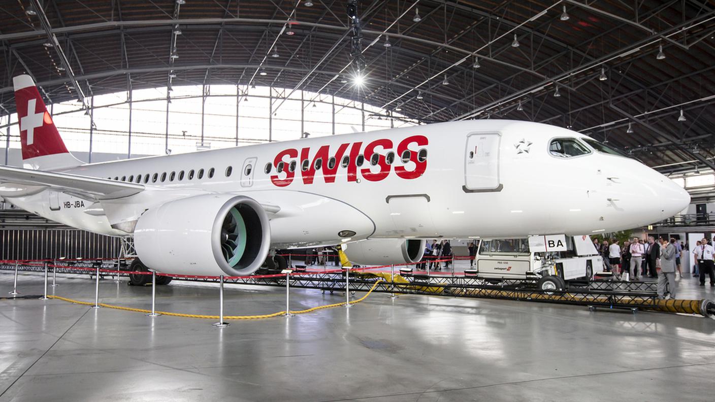 Aerei Swiss costretti al rientro, tra questi il nuovo CS100