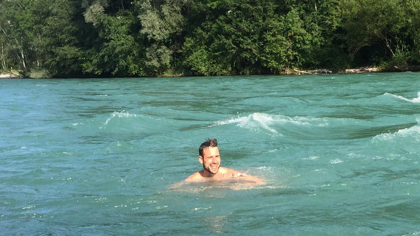 Un tuffo rinfrescante nell'Aar