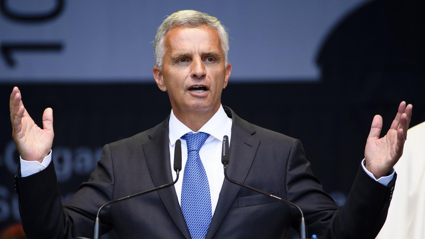 Il ministro degli esteri elvetico Didier Burkhalter