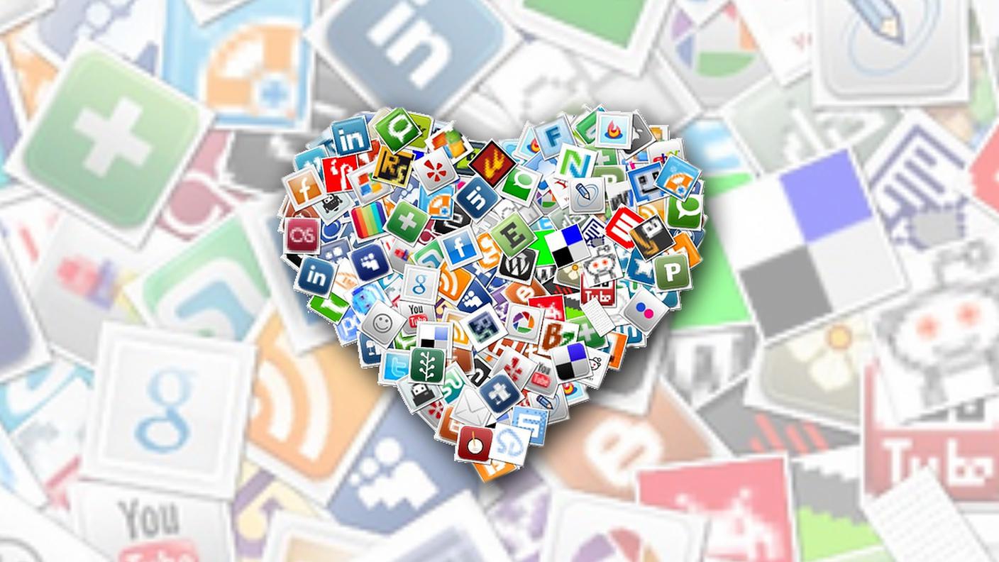 Il cuore degli svizzeri batte per i social network